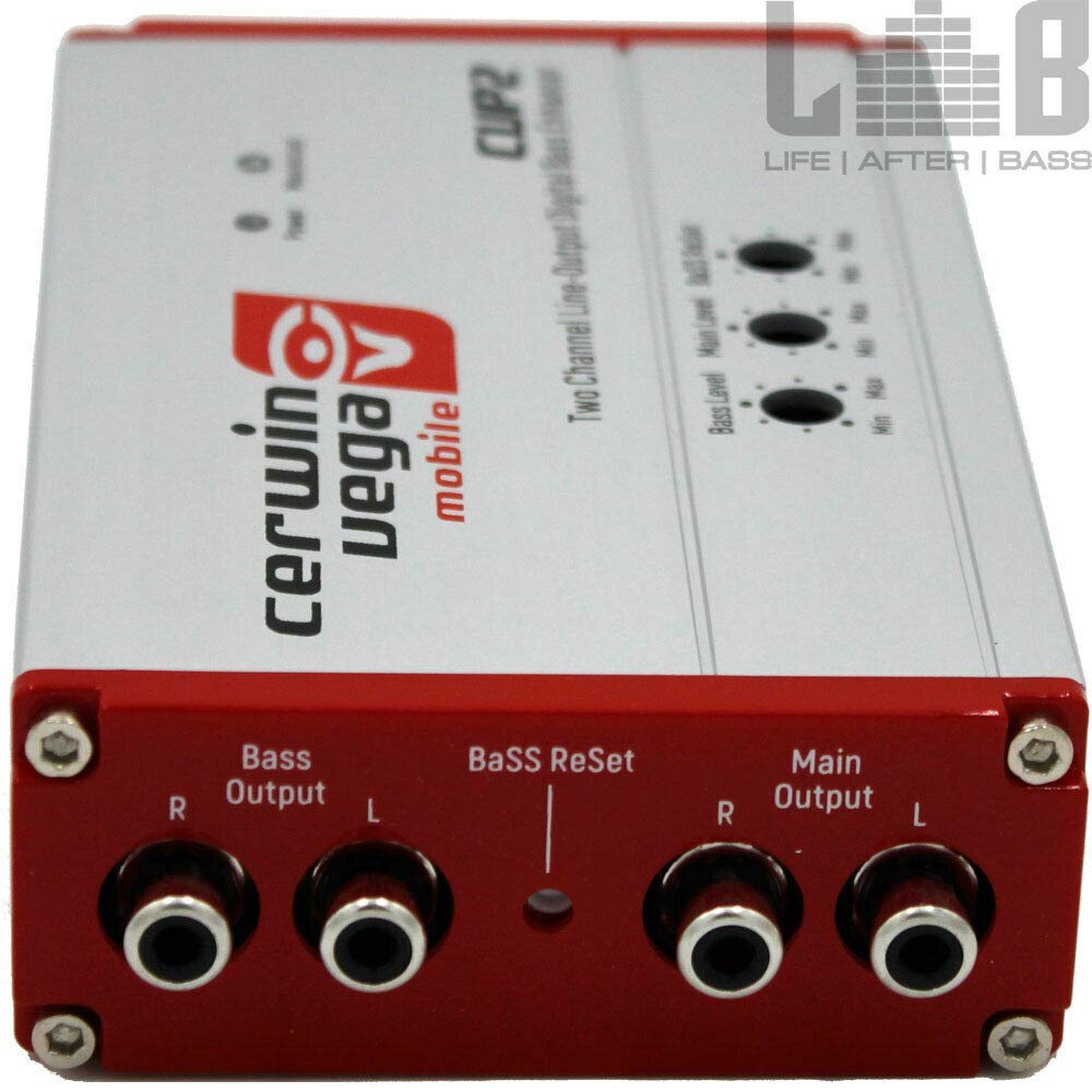 Cerwin-Vega CVP2 2-Channel Line-Output Converter Digital Bass Enhancer, Includes Remote Bass Control Cerwin-Vega CVP2 2-Channel Line-Output Converter Digital Bass Enhancer, Includes Remote Bass Control